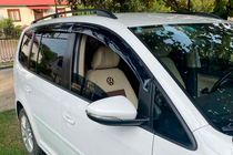 Volkswagen Touran 2015– Logu vēja deflektori (4 gab., HIC) foto 1
