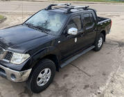 Nissan Navara 2006–2015 Jumta reliņi ar šķērssijām (2 gab., hromēti) foto 1
