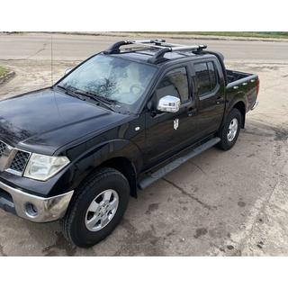 Jumta reliņi ar šķērssijām (2 gab., hromēti) Nissan Navara 2006–2015 foto 1