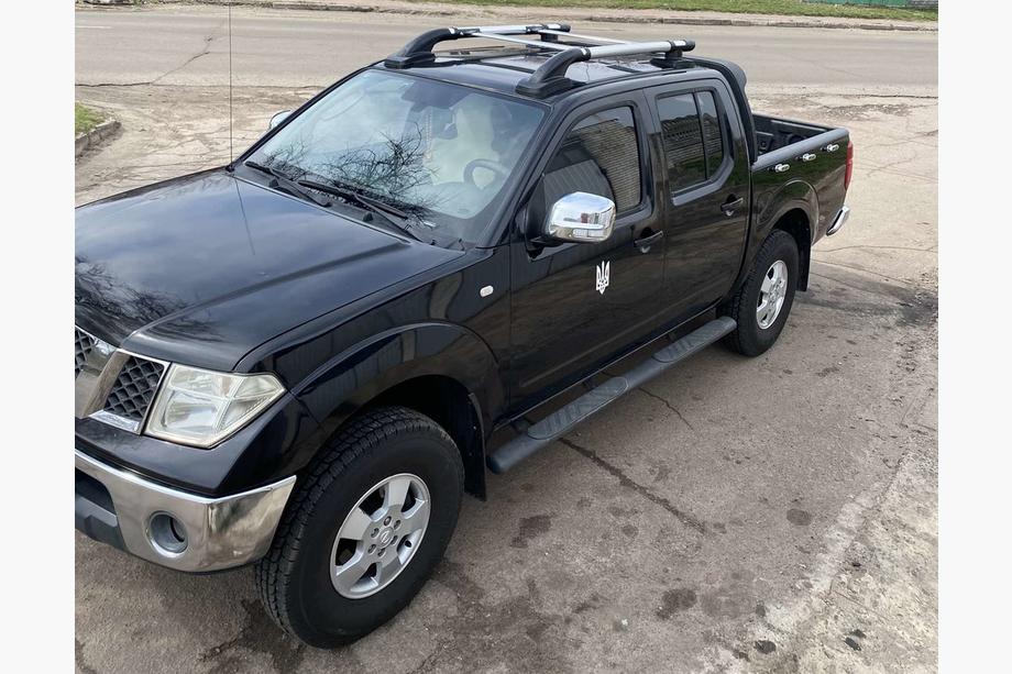 Nissan Navara 2006–2015 Jumta reliņi ar šķērssijām (2 gab., hromēti) Image