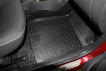 Renault Sandero 2007–2013 Gumijas salona paklājiņi (4 gab., Novline) foto 3