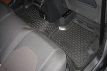 Seat Altea 2004–2015 Gumijas salona paklājiņi (4 gab., Novline) Freetrack 2007-2009 foto 3
