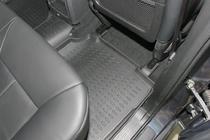 SsangYong Action 2005–2018 (2006↗) Gumijas salona paklājiņi (4 gab., Novline) foto 3