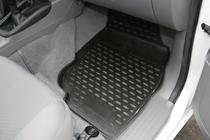 Toyota Hilux 2006–2015 (2008↗) Gumijas salona paklājiņi (4 gab., Novline) foto 4