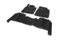 Toyota Land Cruiser 200 2007–2021 Gumijas salona paklāji (Novline, 2012-2015) foto 7
