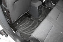 Volkswagen Caddy 2015–2020 Gumijas salona paklājiņi (4 gab., Novline) foto 2