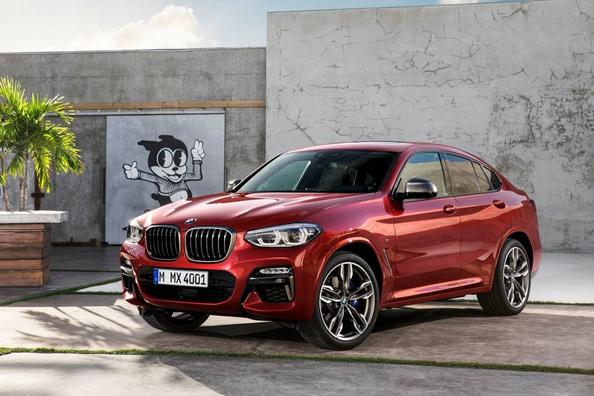 BMW X4 vidēja izmēra krosovers: otrā paaudze