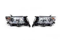 Toyota Land Cruiser Prado 150 2009–2023 Priekšējie reflektorlukturi (2017+, 2 gab.) GBT - Ķīna foto 1