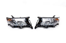 Toyota Land Cruiser Prado 150 2009–2023 Priekšējie reflektorlukturi (2017+, 2 gab.) GBT - Ķīna foto 2