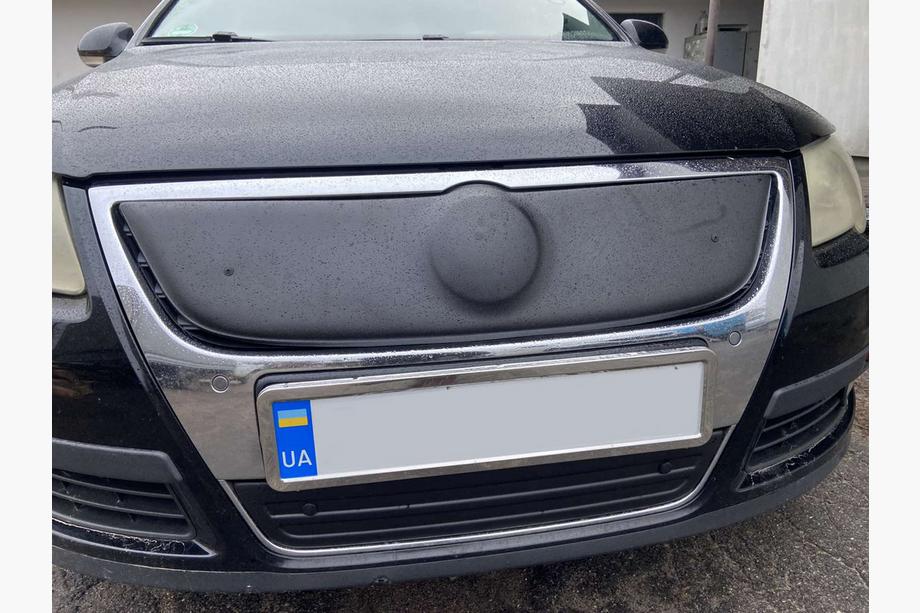 Volkswagen Passat B6 2006–2012 Ziemas pārsegs radiatora restei (augšējais) spīdīgs Image