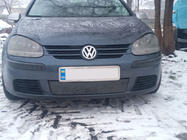 Volkswagen Golf 5 2003–2009 Ziemas aizsegs radiatora restei (HB) Glancēta foto 3