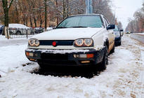 Volkswagen Golf 3 1991–2001 Ziemas radiatora restes aizsegs Glancēta foto 1