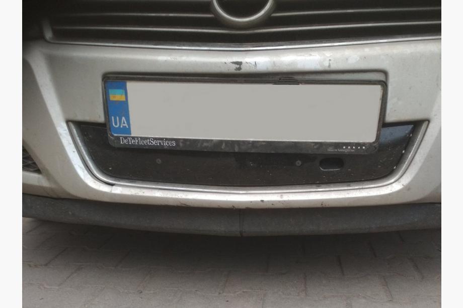 Opel Astra H 2004–2013 Ziemas radiatora reste (2007+) Glancēta Foto 2