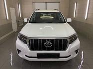 Toyota Land Cruiser Prado 150 2009–2023 Jumta reliņi, turku dizains (melni, 2 gab.) plastmasas kājiņas foto 6