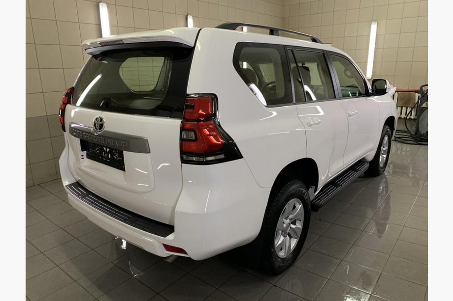 Toyota Land Cruiser Prado 150 2009–2023 Jumta reliņi, turku dizains (melni, 2 gab.) metāla stiprinājuma kājas Foto 5