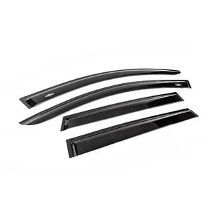 Logu vēja deflektori 7-vietīgam (4 gab., HIC) Nissan Qashqai 2010–2014 foto 3