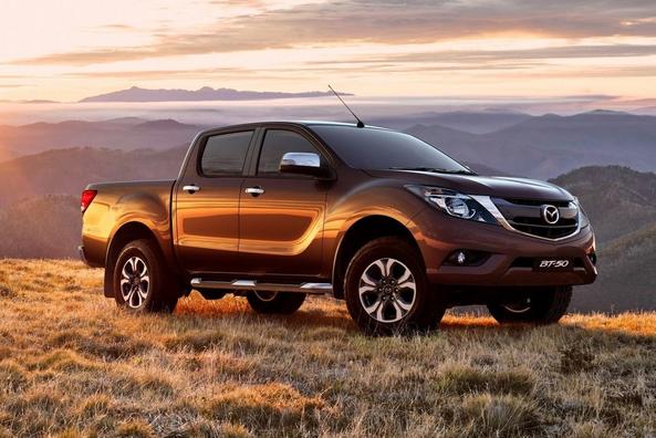 Vidēja izmēra rāmja pikaps Mazda BT-50