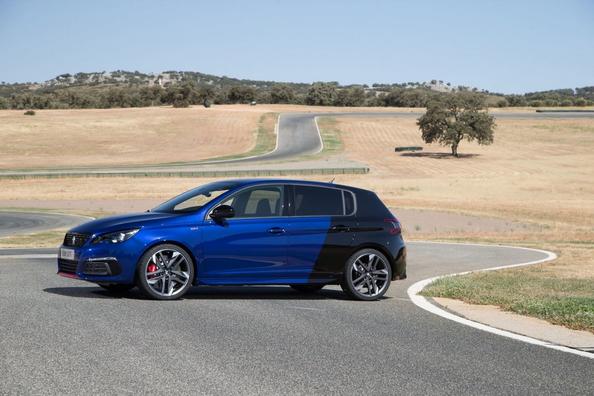 Peugeot 308 GTi piecdurvju hot hečbeka apskats Foto 5