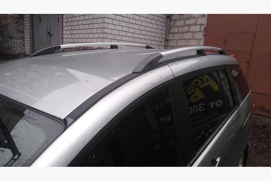 Mazda 5 2010–2018 Alumīnija jumta reliņi (hromēti) Foto 2