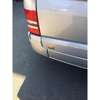 Gabarītlukturu apmales (6 gab., nerūsējošais tērauds) Mercedes Sprinter W906 2006–2018 foto 3