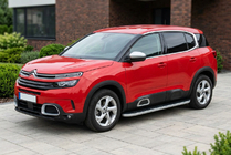 Citroen C5 Aircross 2017–2025 Sānu sliekšņi Tayga Grey (2 gab., alumīnijs) foto 1