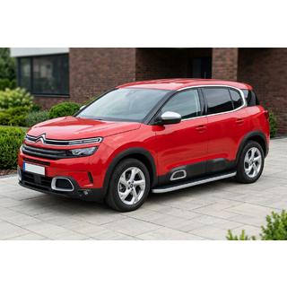Sānu sliekšņi Tayga Grey (2 gab., alumīnijs) foto 1