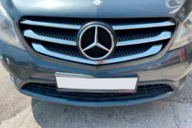 Mercedes Citan 2013–2021 Radiatora režģa uzlikas (5 gab., nerūsējošais tērauds) foto 5