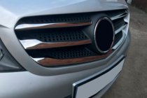 Mercedes Citan 2013–2021 Radiatora režģa uzlikas (5 gab., nerūsējošais tērauds) Carmos - turku teras foto 6
