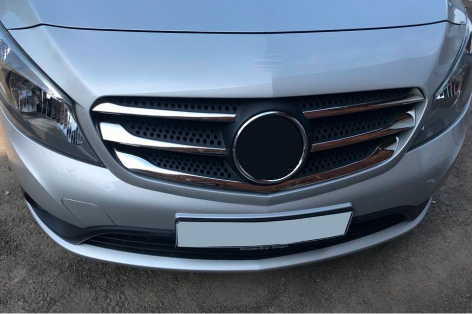 Mercedes Citan 2013–2021 Radiatora režģa uzlikas (5 gab., nerūsējošais tērauds) Carmos - turku teras Image