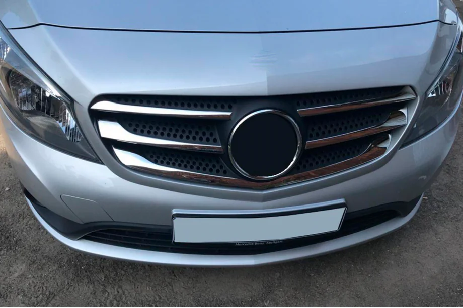 Mercedes Citan 2013–2021 Radiatora režģa uzlikas (5 gab., nerūsējošais tērauds) Image