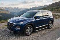 Hyundai Santa Fe 4 2018–2023 Sānu pakāpieni Tayga Grey (2 gab., alumīnijs) foto 1
