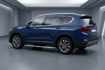 Hyundai Santa Fe 4 2018–2023 Sānu pakāpieni Tayga V2 (2 gab., alumīnijs) foto 1