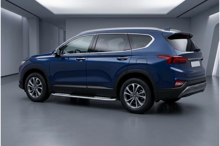 Hyundai Santa Fe 4 2018–2023 Sānu pakāpieni Tayga V2 (2 gab., alumīnijs) Image
