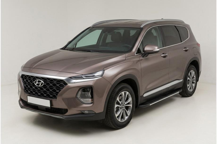 Hyundai Santa Fe 4 2018–2023 Sānu pakāpieni Bosphore Grey (2 gab., alumīnijs) Image