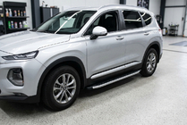 Hyundai Santa Fe 4 2018–2023 Sānu pakāpieni Duru (2 gab., alumīnijs) foto 1