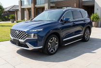 Hyundai Santa Fe 4 2018–2023 Sānu sliekšņi Maya V1 (2 gab., alumīnijs) foto 1