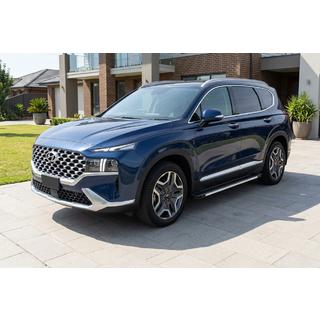 Sānu sliekšņi Maya V1 (2 gab., alumīnijs) Hyundai Santa Fe 4 2018–2023 foto 1