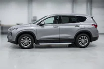 Hyundai Santa Fe 4 2018–2023 Sānu sliekšņi Maya V2 (2 gab., alumīnijs) foto 1