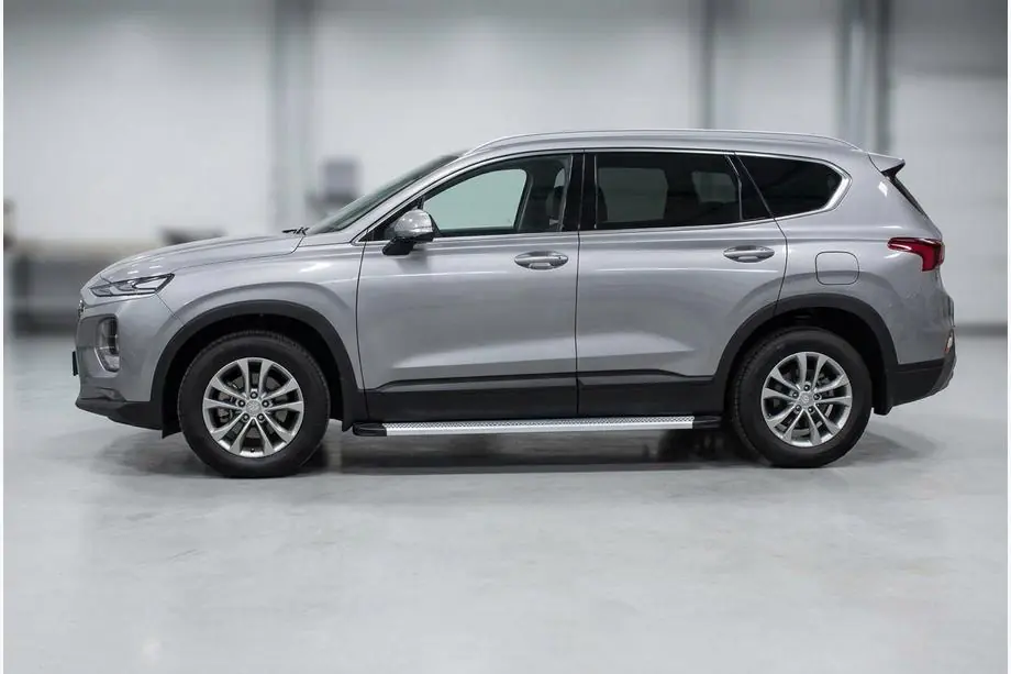 Hyundai Santa Fe 4 2018–2023 Sānu sliekšņi Maya V2 (2 gab., alumīnijs) Image