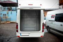 Volkswagen Crafter 2006–2016 Piekarināms bagāžnieks (krāsošanai) foto 6