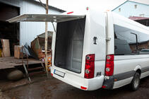 Volkswagen Crafter 2006–2016 Piekarināms bagāžnieks (krāsošanai) foto 5