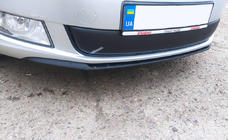 Skoda Fabia 2007–2014 Ziemas radiatora restes pārsegs (2011-2014, apakšējais) foto 2