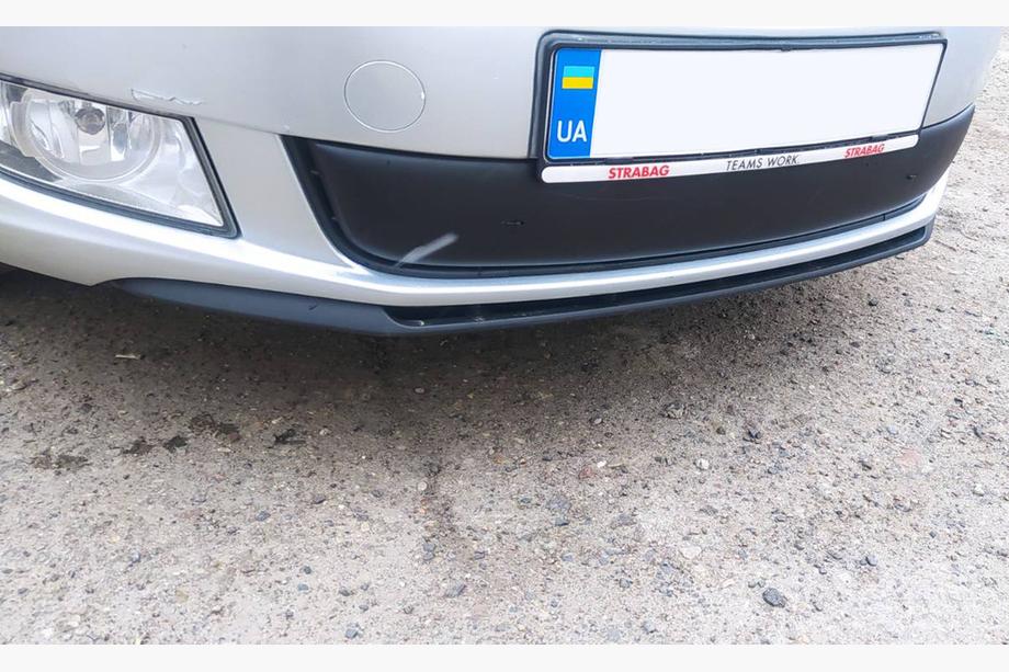 Skoda Fabia 2007–2014 Ziemas radiatora restes pārsegs (2011-2014, apakšējais) Matēta Foto 2