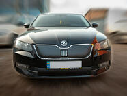 Skoda Superb 2015–2024 Ziemas pārsegs radiatora restei (2015-2019, augšējais) Matēta foto 1