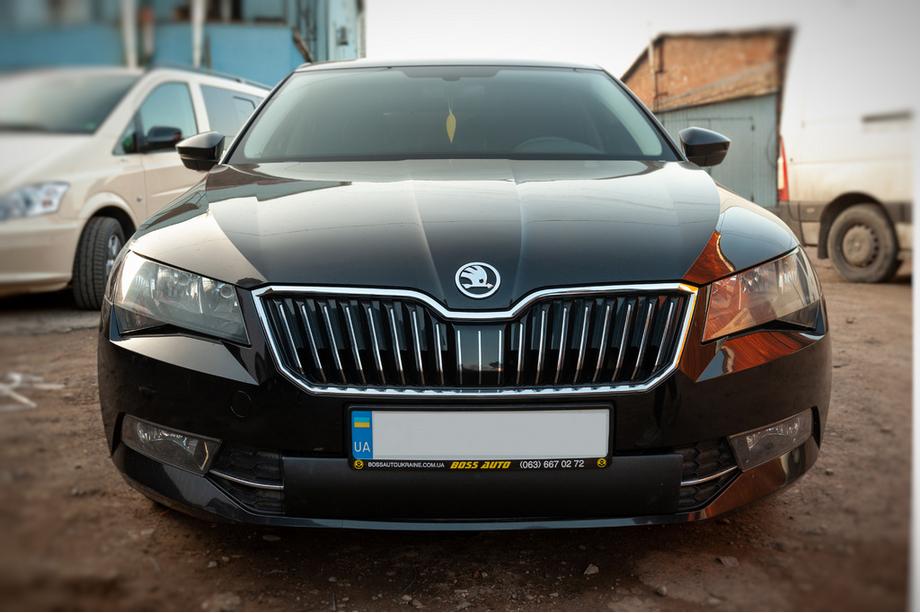 Skoda Superb 2015–2024 Ziemas pārsegs radiatora restei (2015-2019, apakšējais) Image