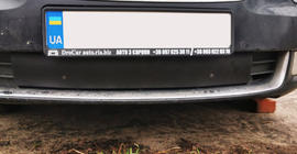 Skoda Superb 2009–2015 Ziemas aizsegs radiatora režģim (apakšējais, 2008-2013) Matēta foto 4
