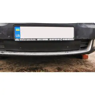 Ziemas aizsegs radiatora režģim (apakšējais, 2008-2013) Skoda Superb 2009–2015 foto 4