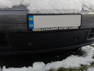 Volkswagen Touran 2003–2010 Apakšējais ziemas režģis, 2003-2006) Matēta foto 4