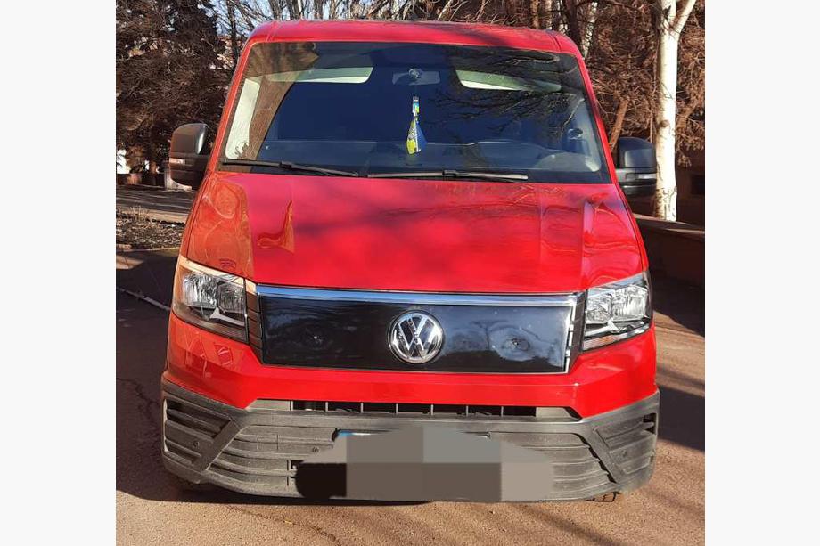 Volkswagen Crafter 2016– Ziemas radiatora reste Matēta Image