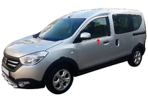 Renault Dokker 2013–2022 Logu apmales (2 gab., nerūsējošais tērauds) Carmos - turku teras foto 1